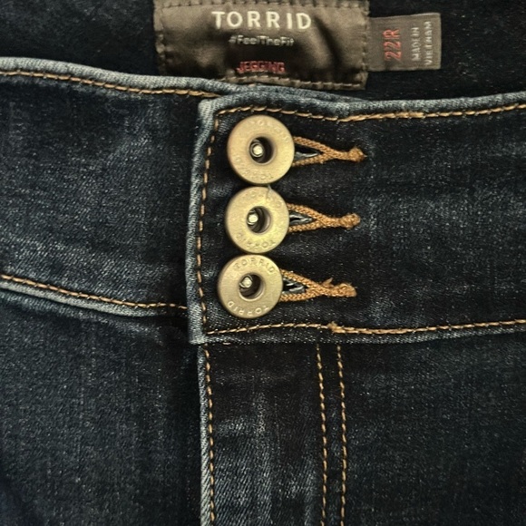 torrid Denim - Torrid Women's Deep Indigo Jeggings Super Soft Stretchy